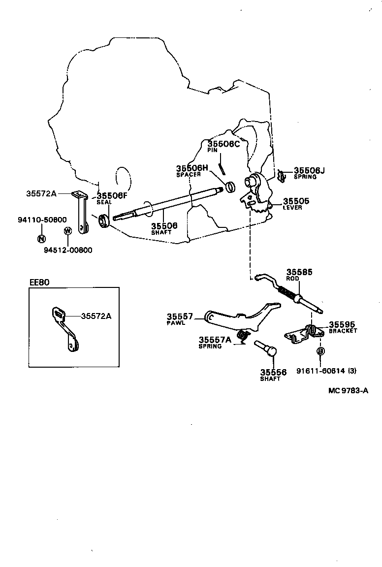 Throttle Link & Valve Lever