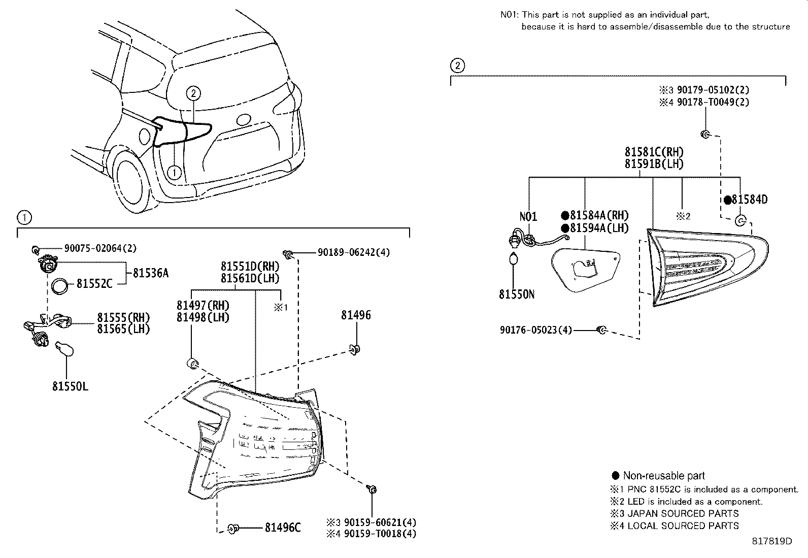 Rear Combination Lamp
