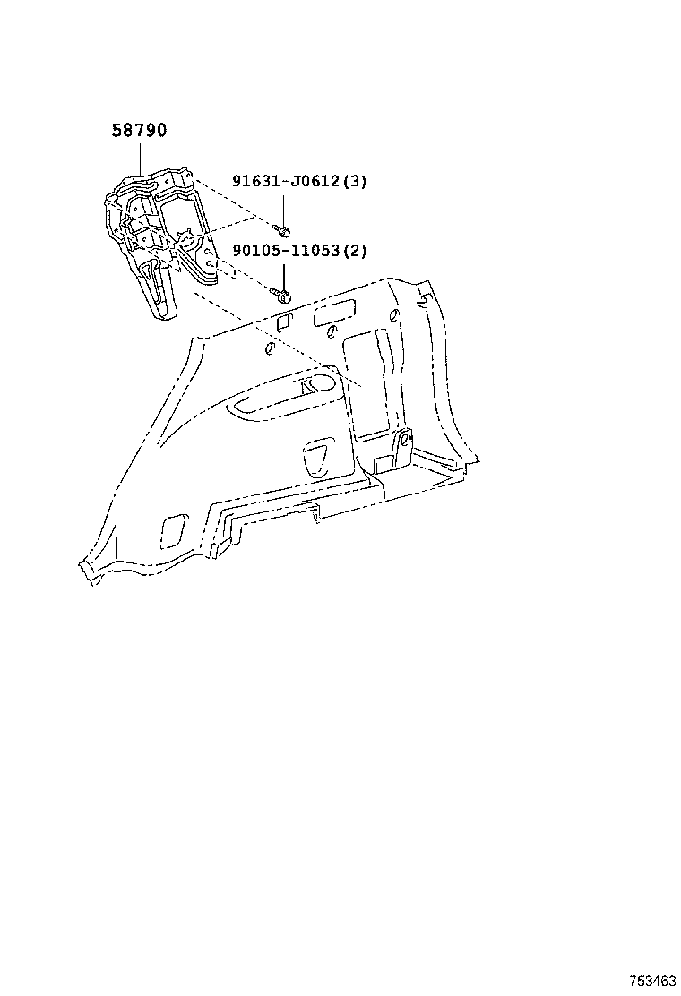 Tool Box License Plate Bracket