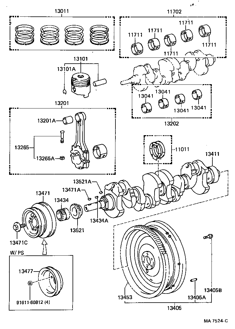 Crankshaft & Piston