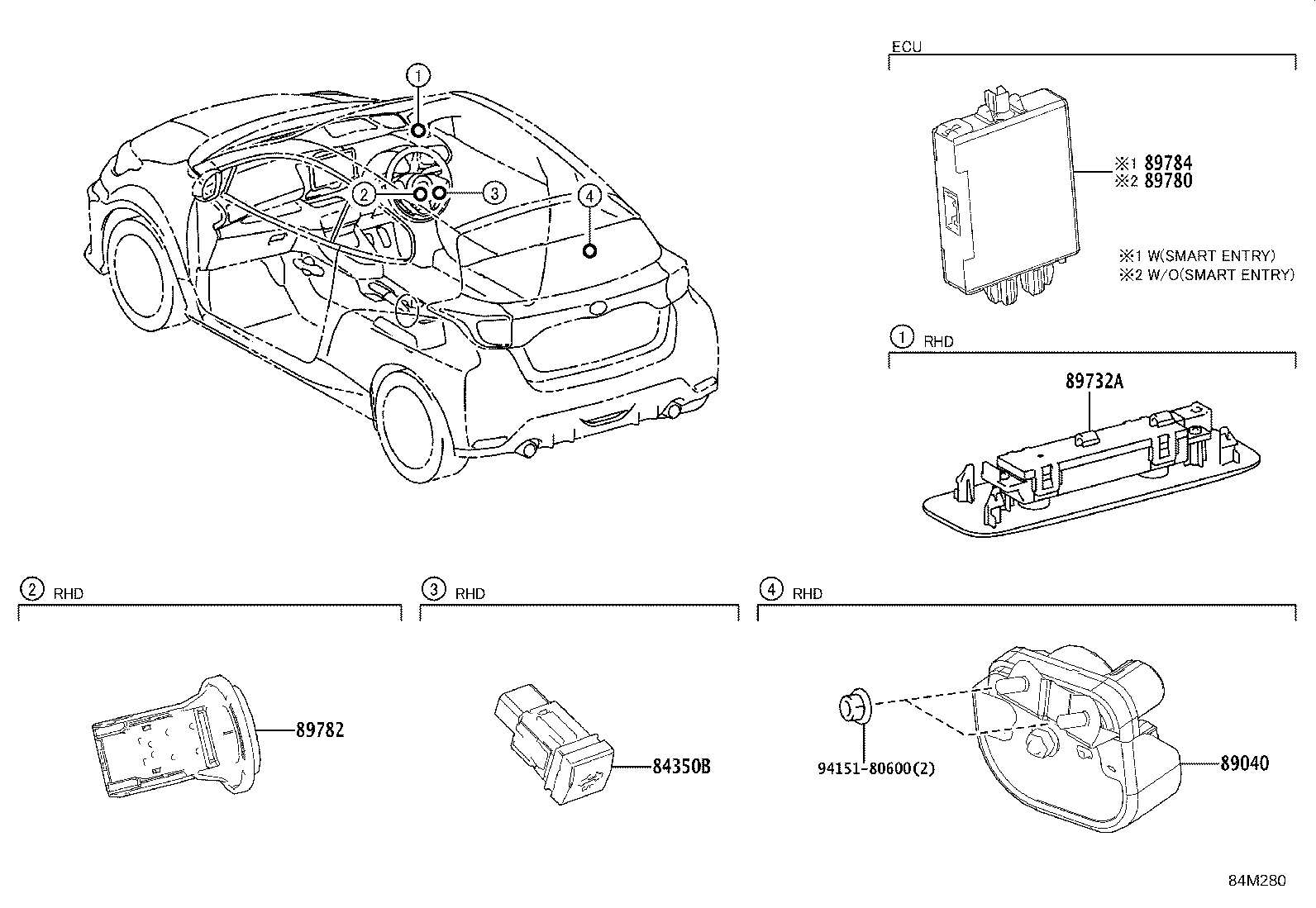取引中 89784-K0021 Computer, Immobiliser Code Toyota | YoshiParts