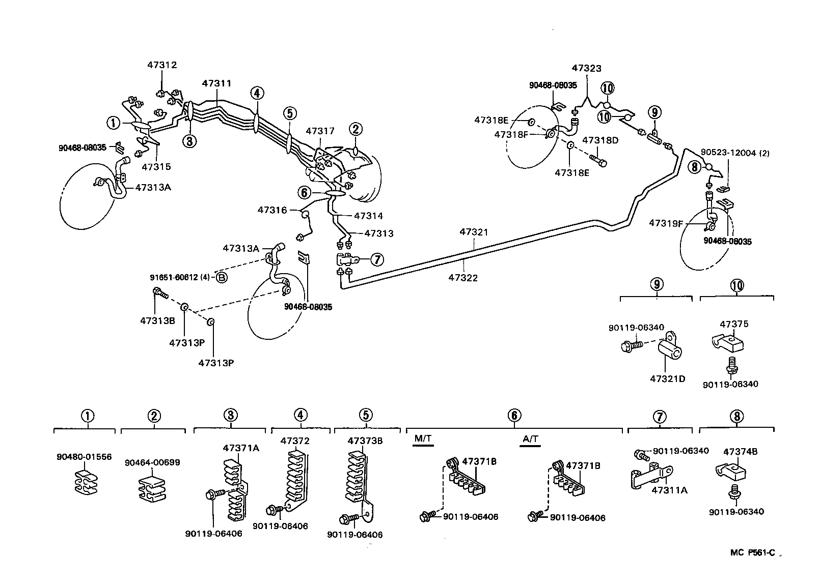 Brake Tube Clamp