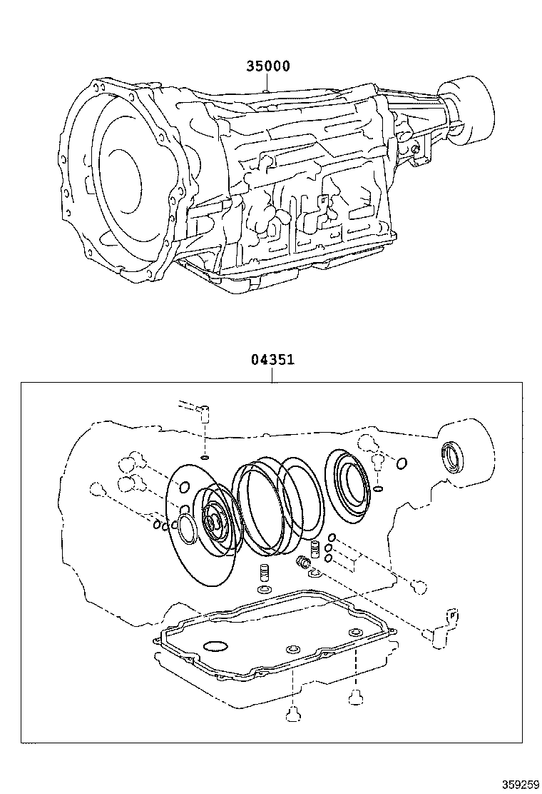 Transaxle Or Transmission Assy & Gasket Kit