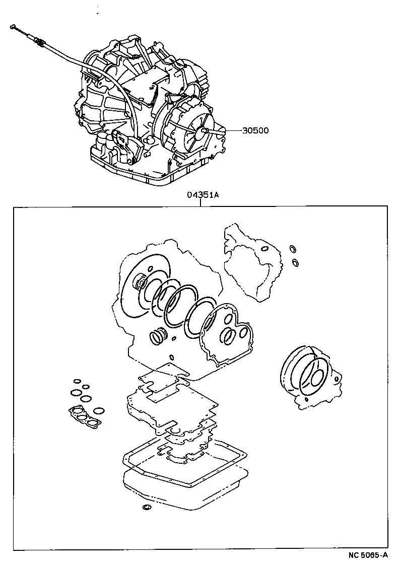 Transaxle Or Transmission Assy & Gasket Kit