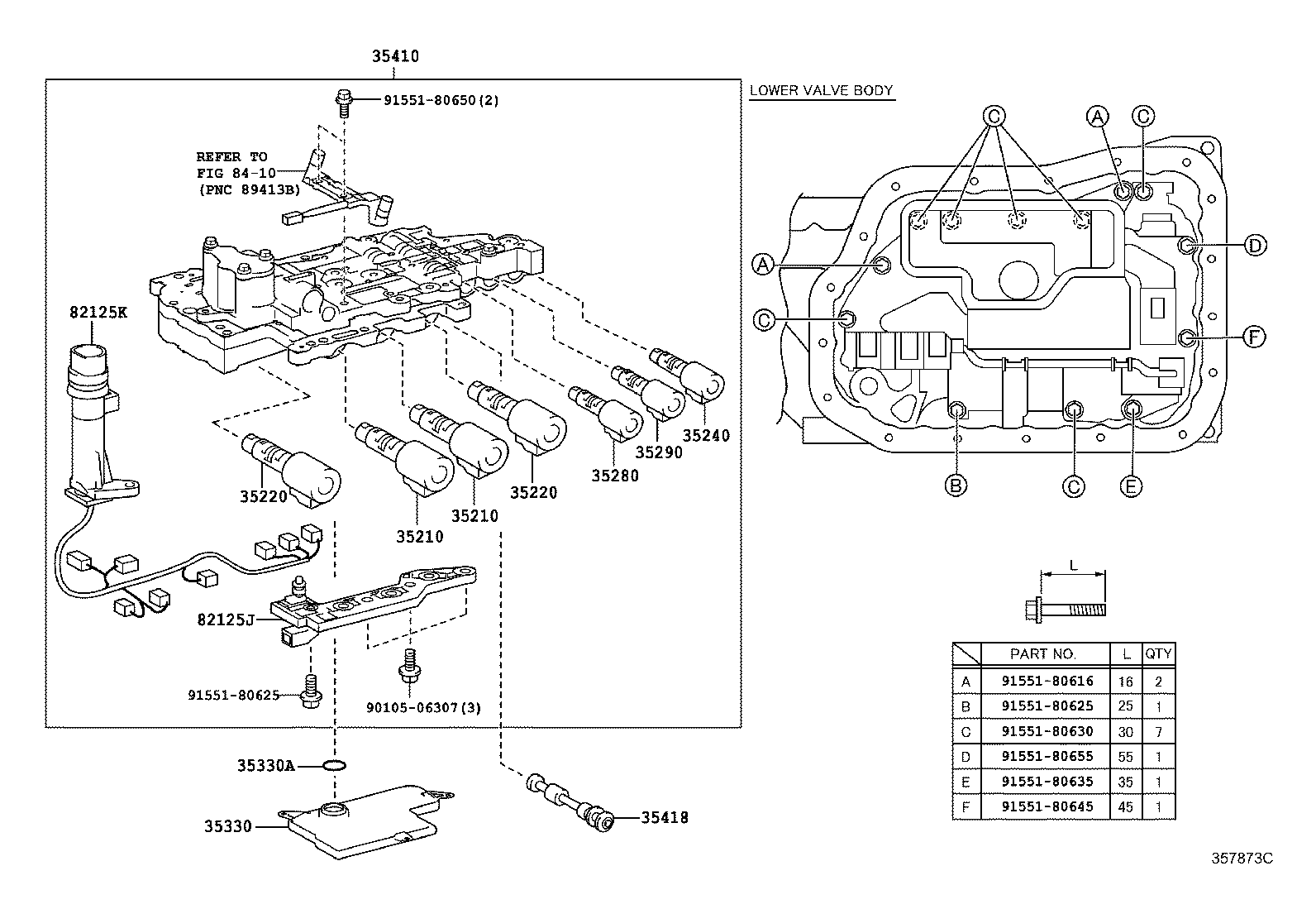 Valve Body Oil Strainer