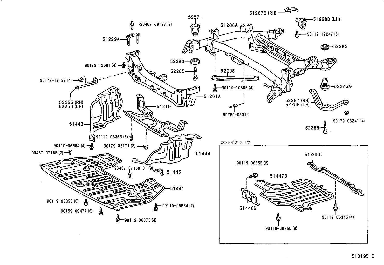 Suspension Crossmember & Under Cover