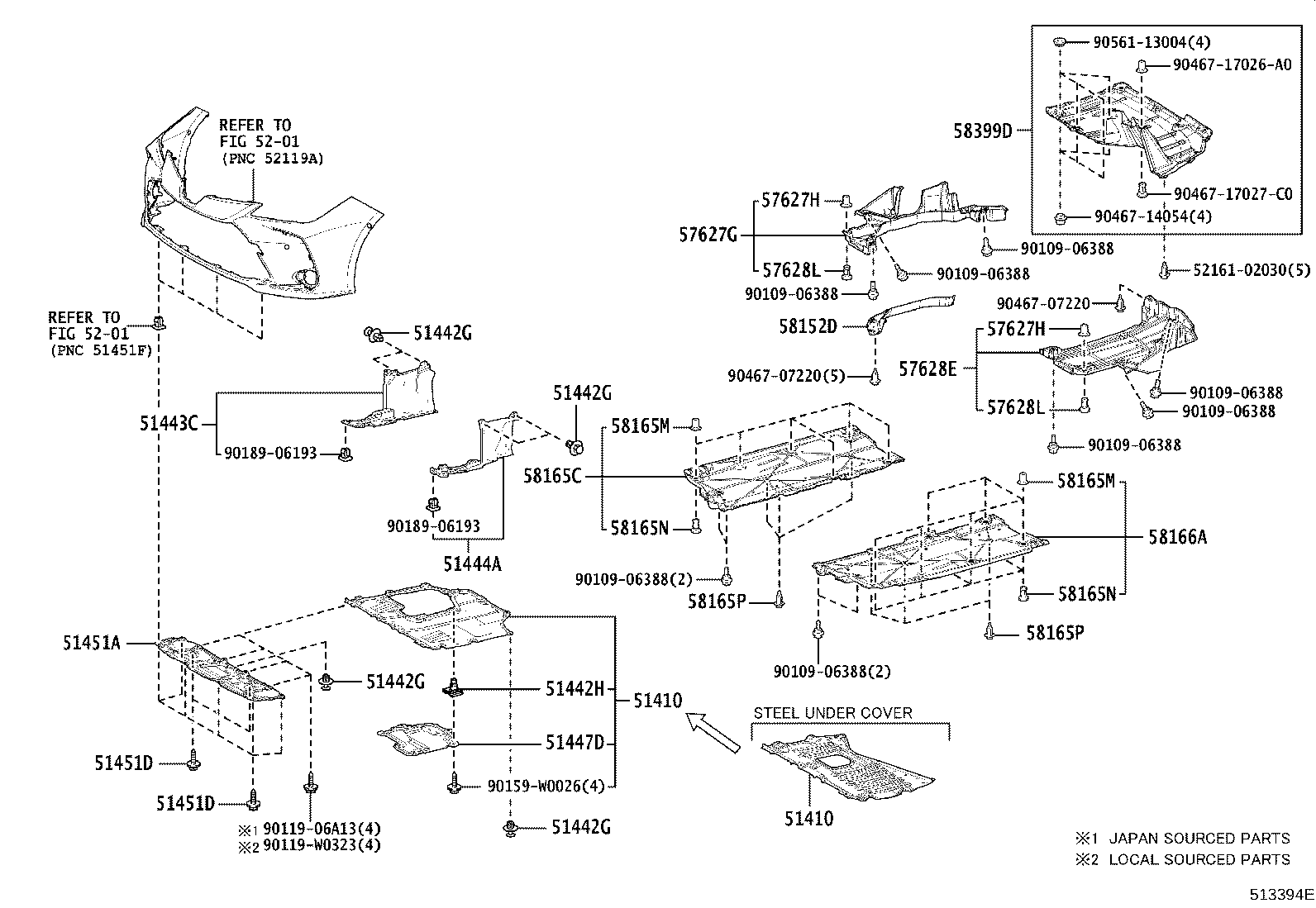 Suspension Crossmember & Under Cover