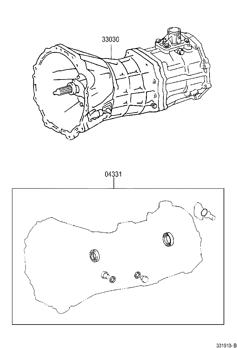 Transaxle Or Transmission Assy & Gasket Kit