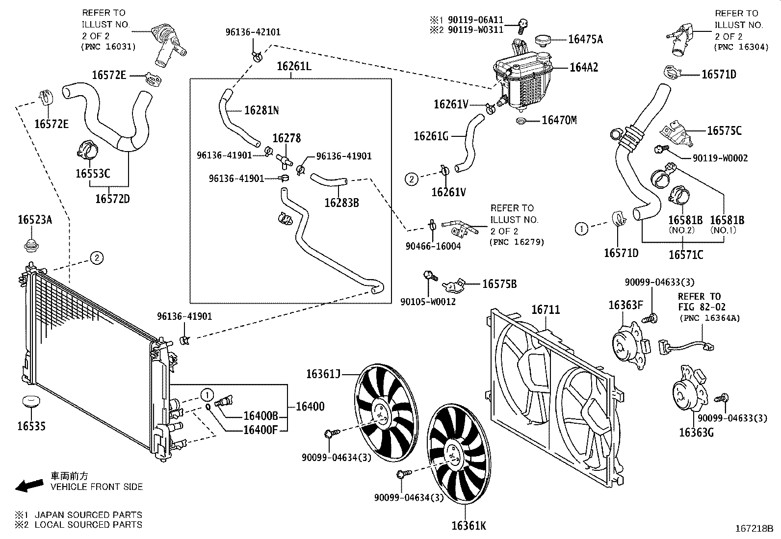 Radiator Water Outlet
