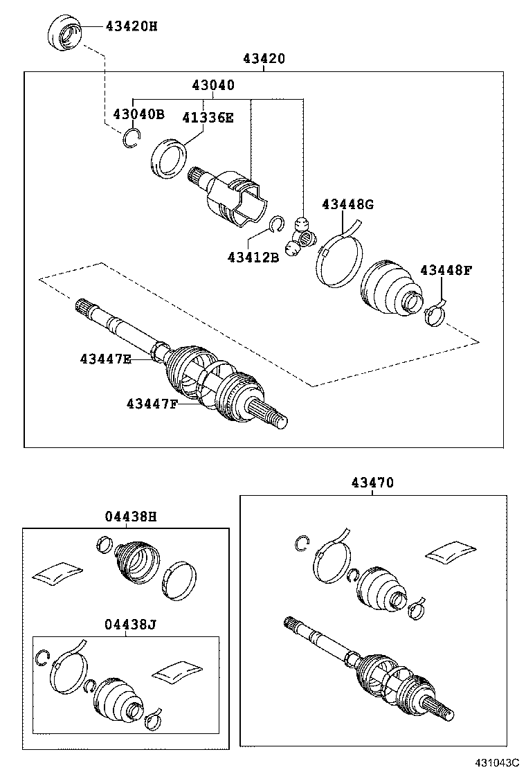 Front Drive Shaft