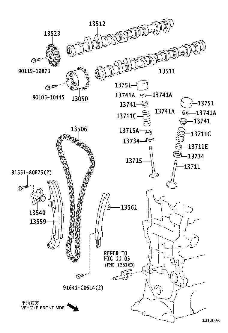 Camshaft & Valve