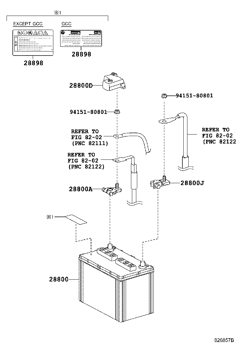 Battery Battery Cable