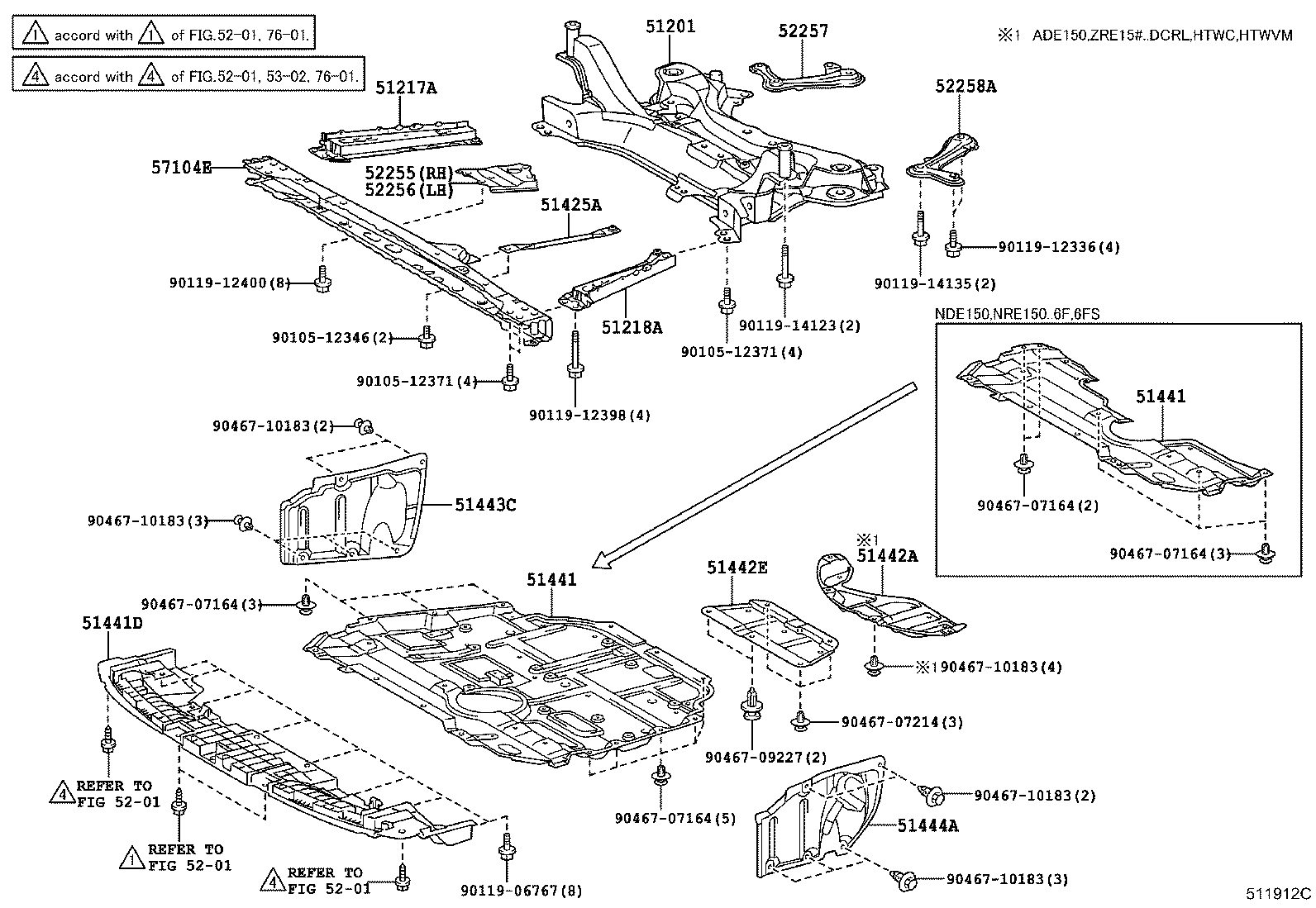 Suspension Crossmember & Under Cover