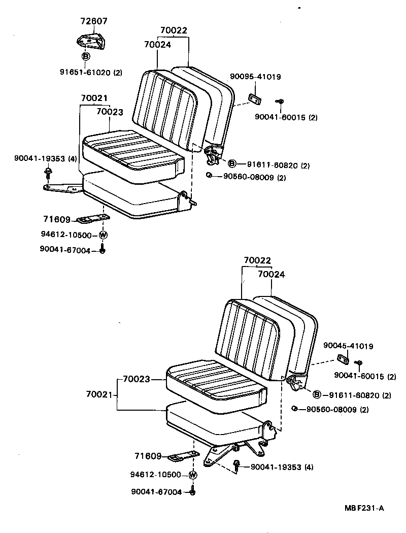 Seat & Seat Track