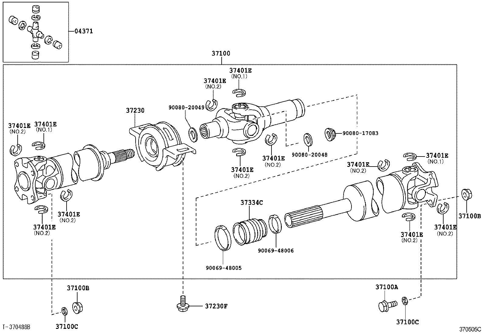 Propeller Shaft & Universal Joint