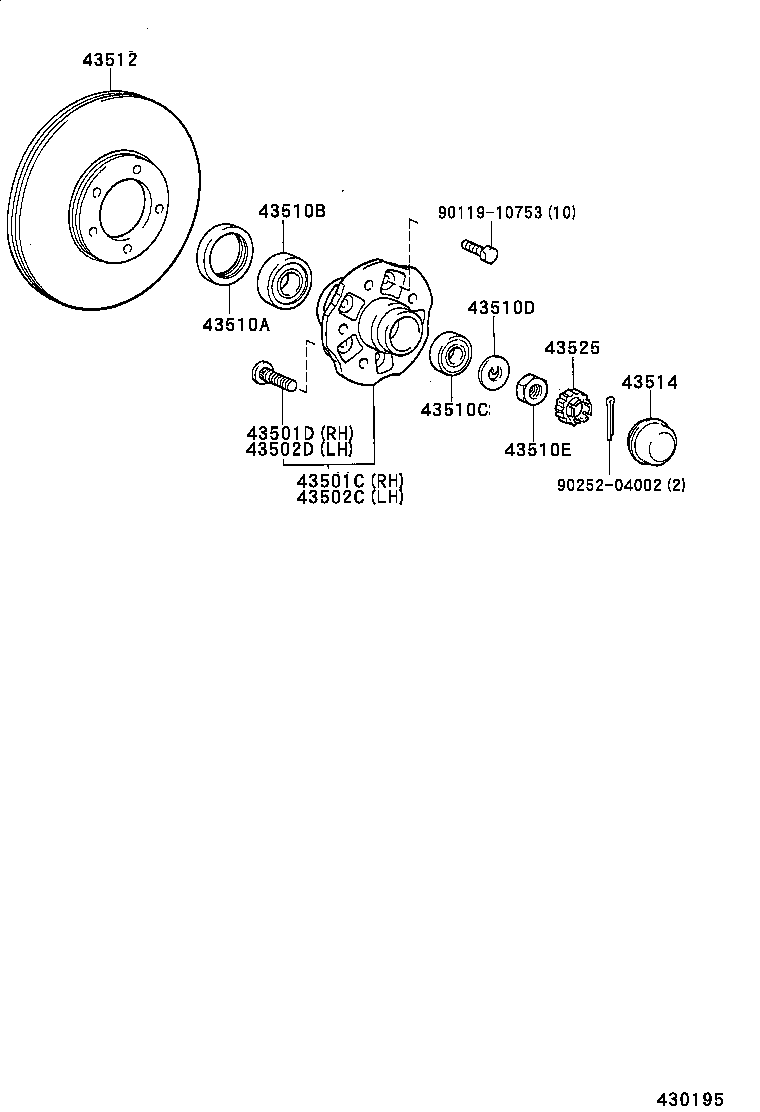 Front Axle Hub