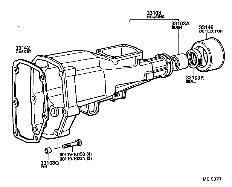 Extension Housing