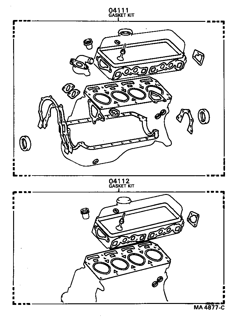 Engine Overhaul Gasket Kit