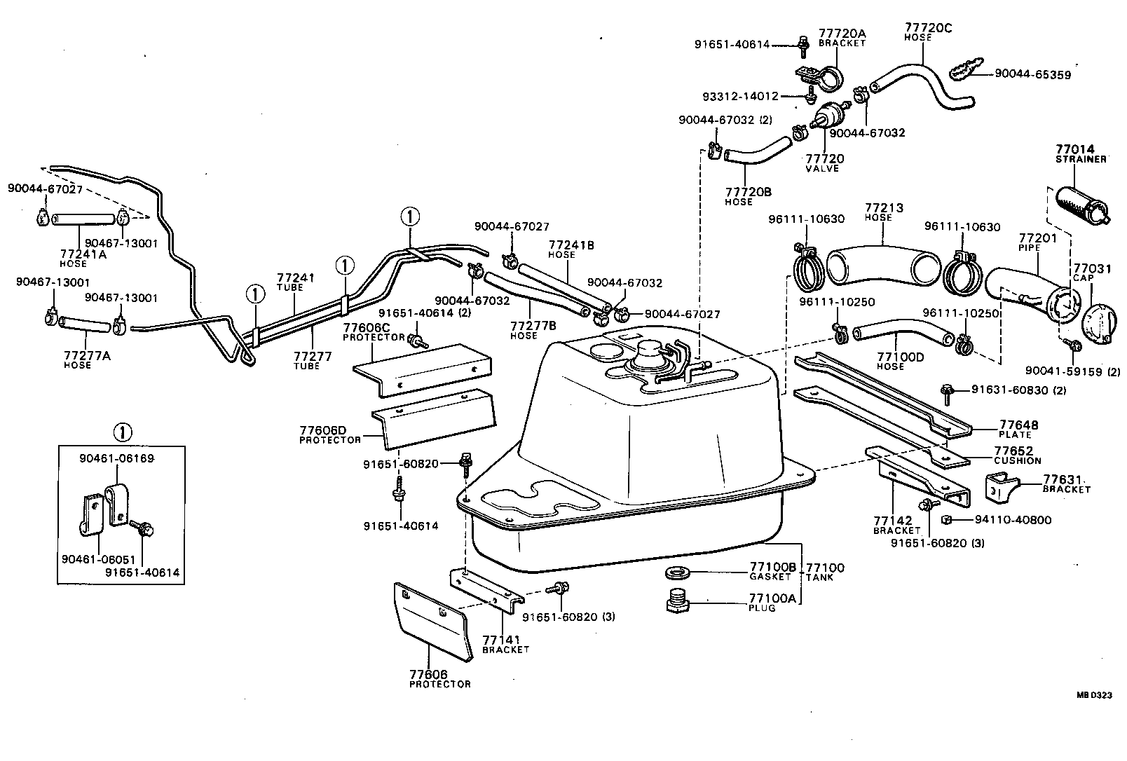 Fuel Tank & Tube