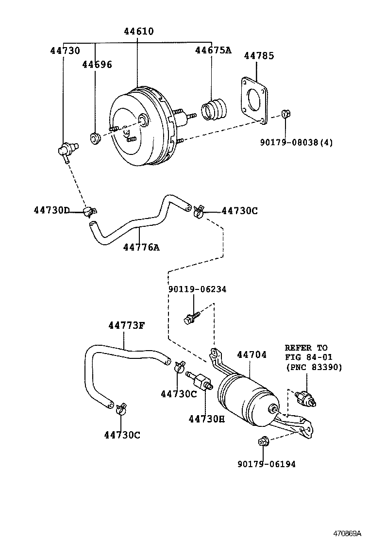 Brake Booster & Vacuum Tube