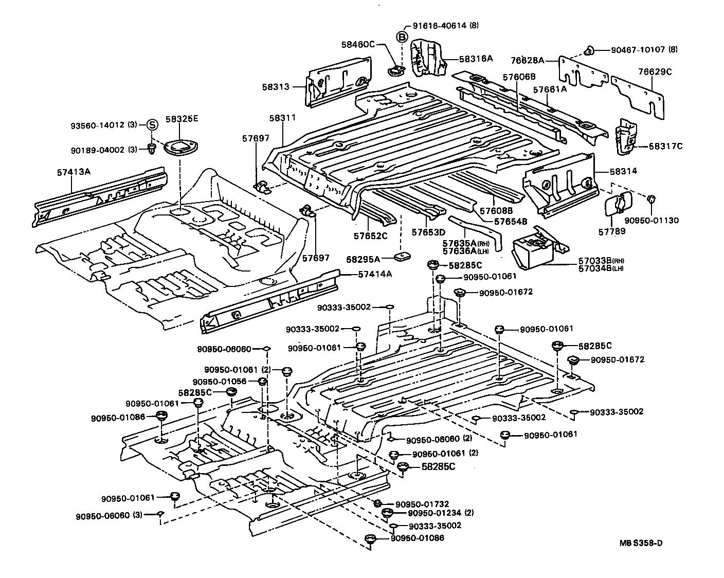 Rear Floor Panel