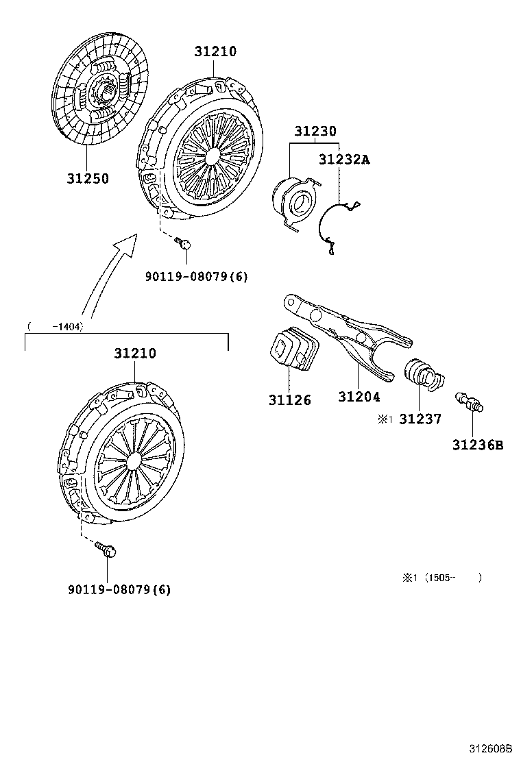 Clutch & Release Fork