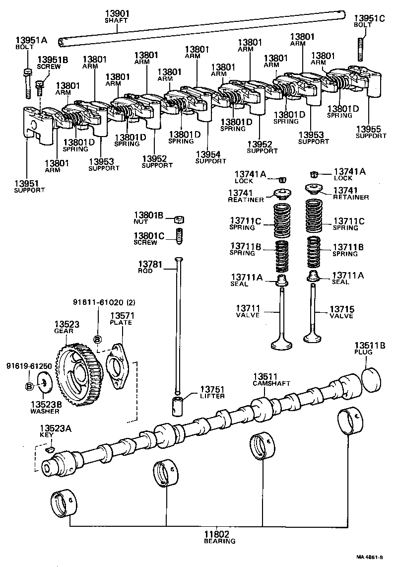 Camshaft & Valve