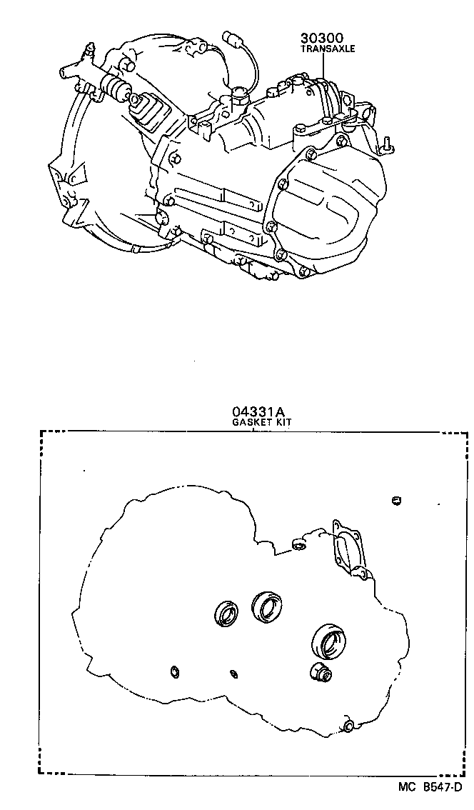 Transaxle Or Transmission Assy & Gasket Kit