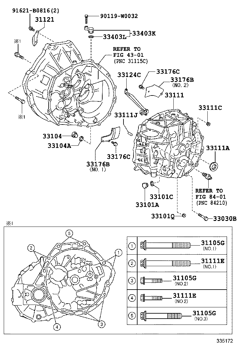 Clutch Housing + Transmission Case