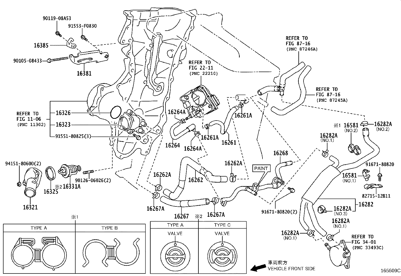 Radiator Water Outlet