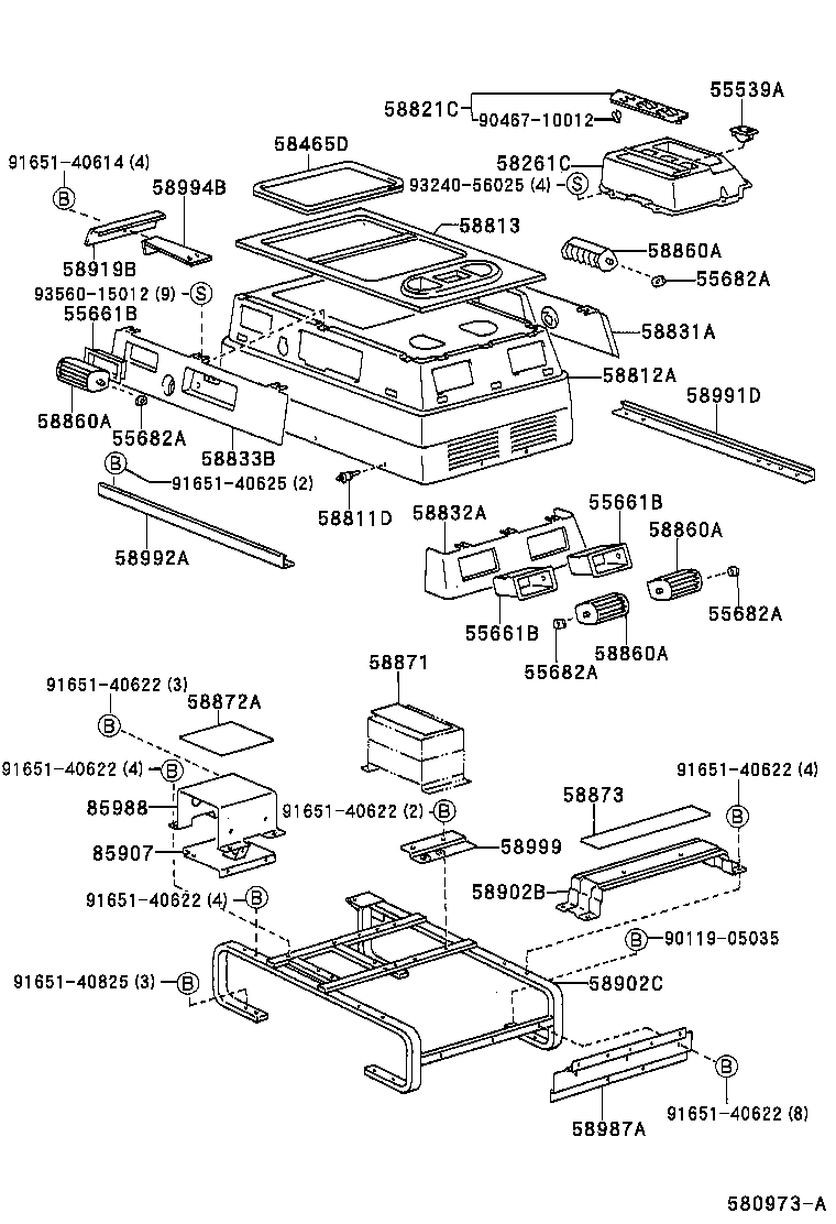 Console Box & Bracket