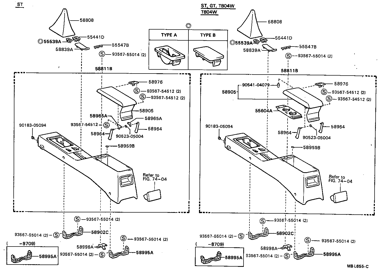 Console Box & Bracket
