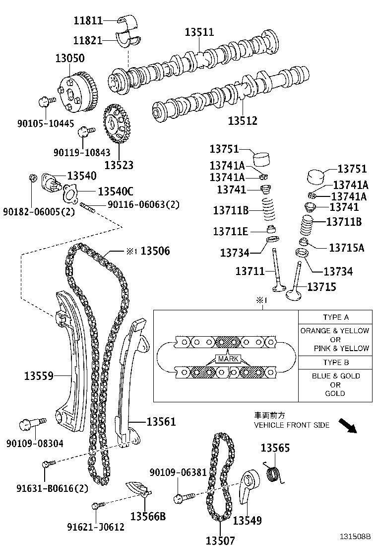 Camshaft & Valve