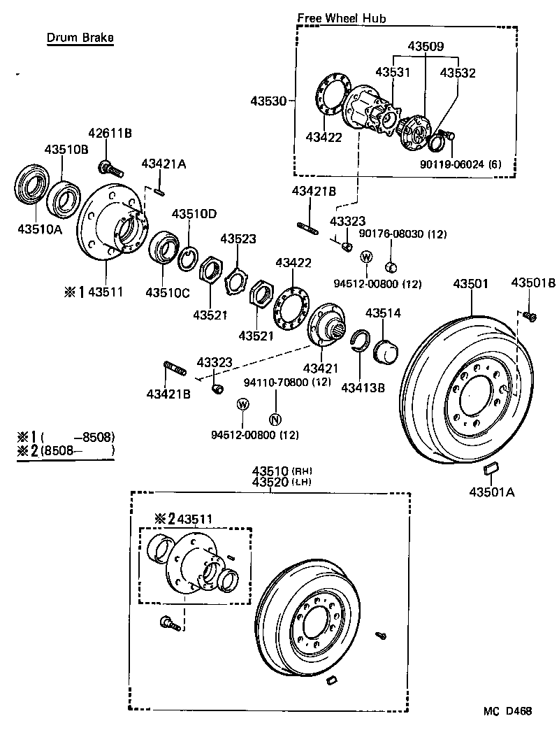 Front Axle Hub