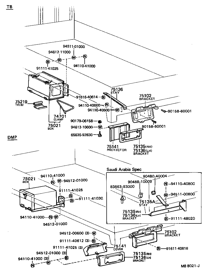 Soporte de placa de matrícula de caja de herramientas