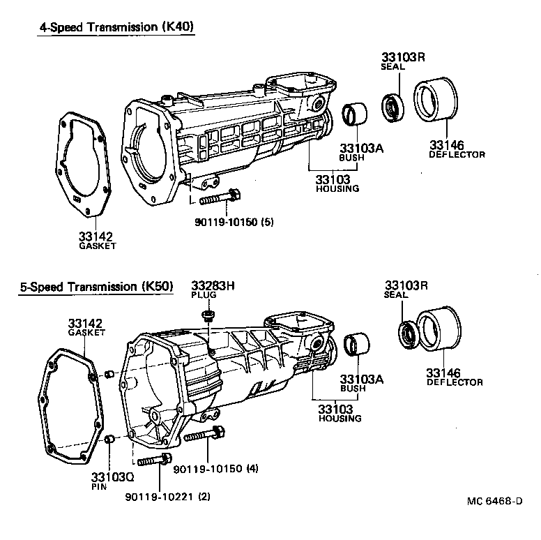 Extension Housing