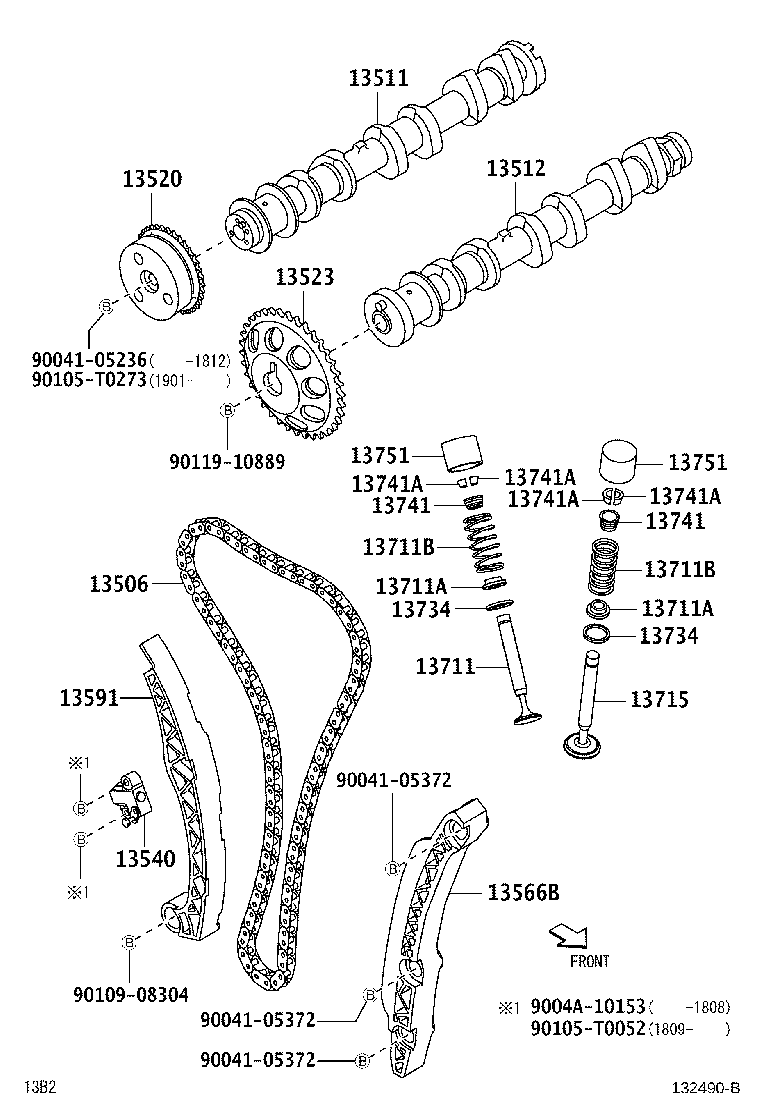 Camshaft & Valve