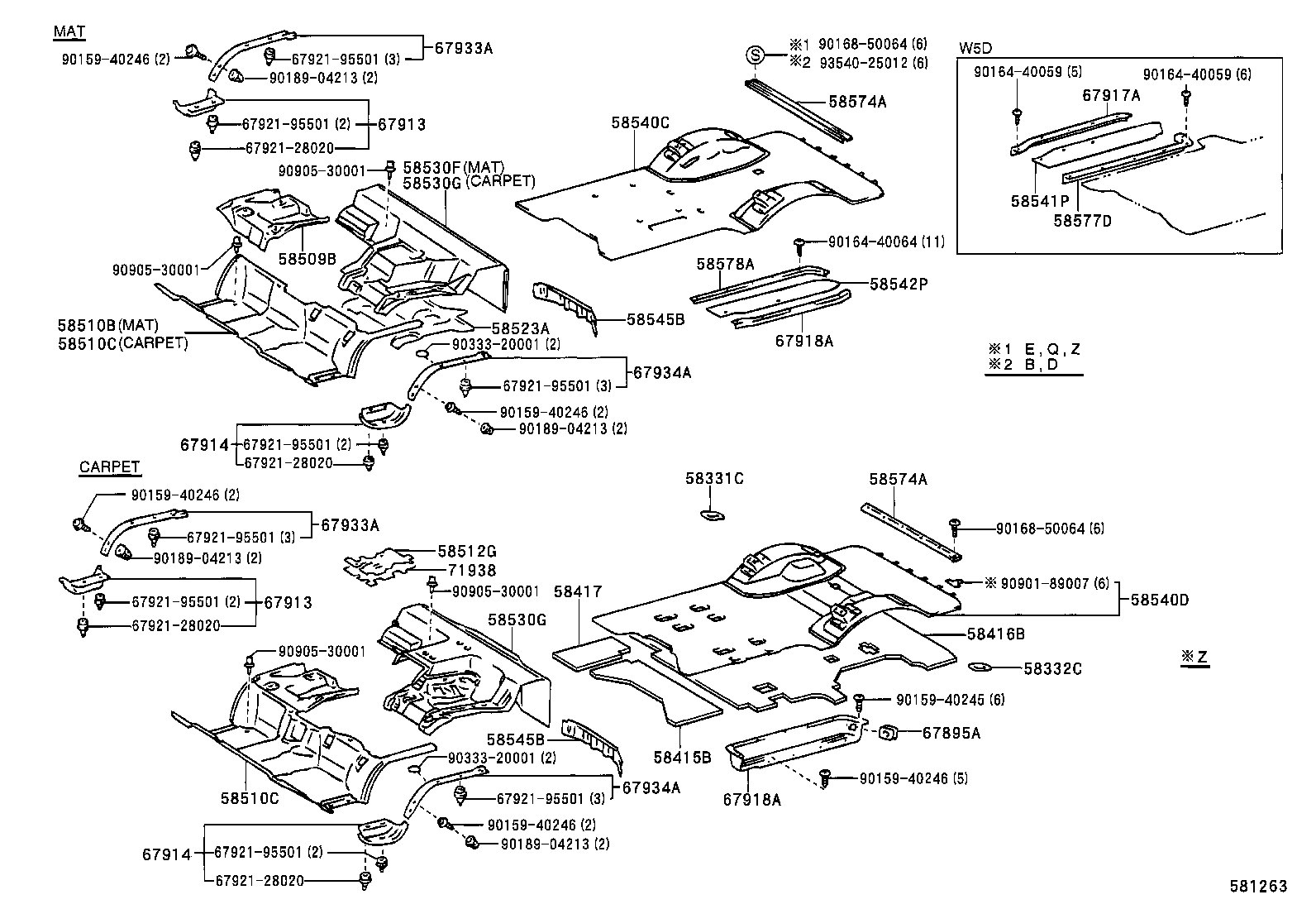Floor Mat & Silencer Pad