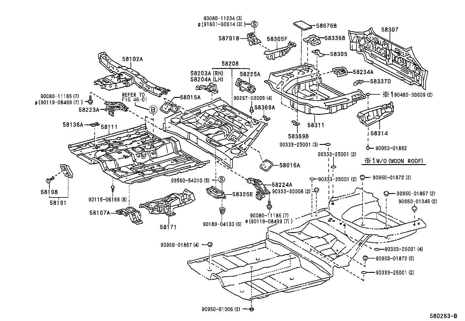 Floor Pan & Lower Back Panel