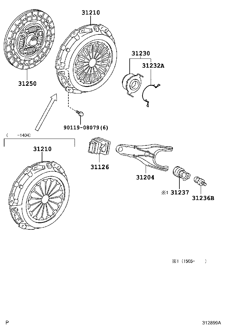 Clutch & Release Fork