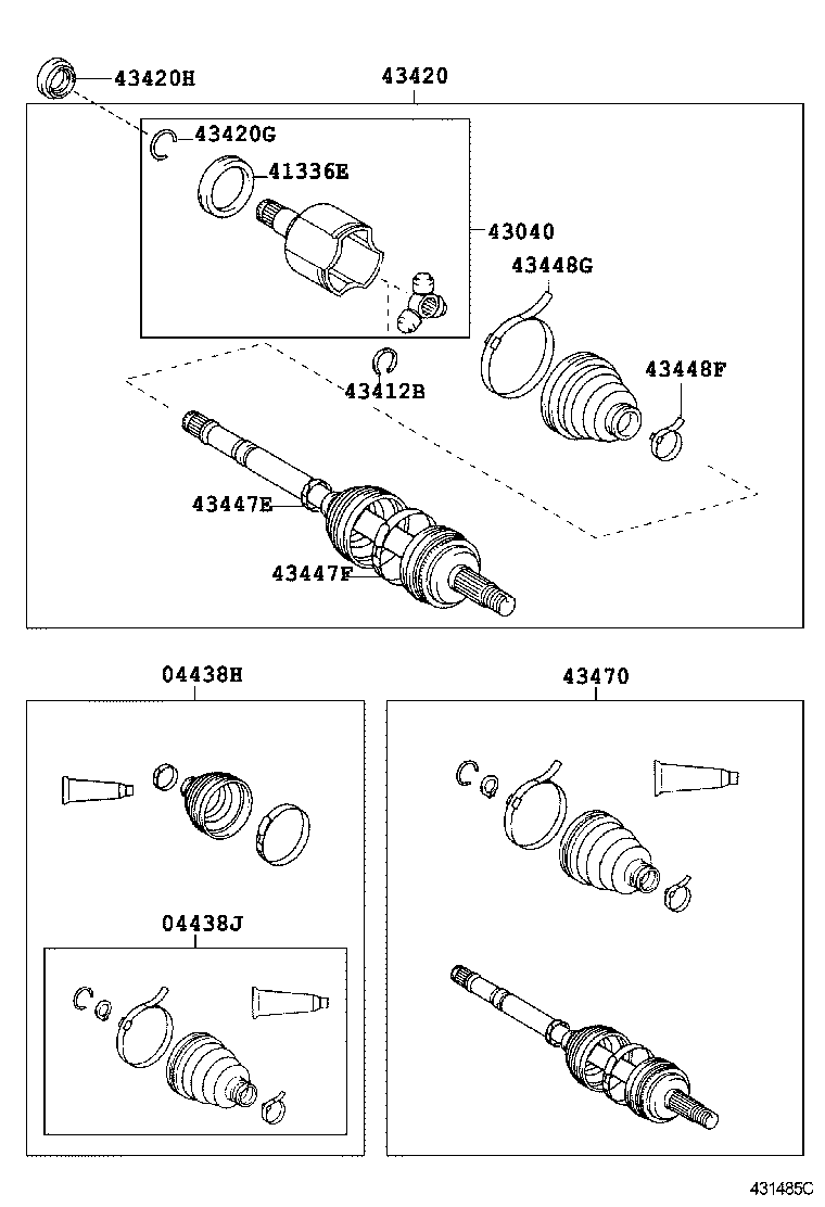 Front Drive Shaft