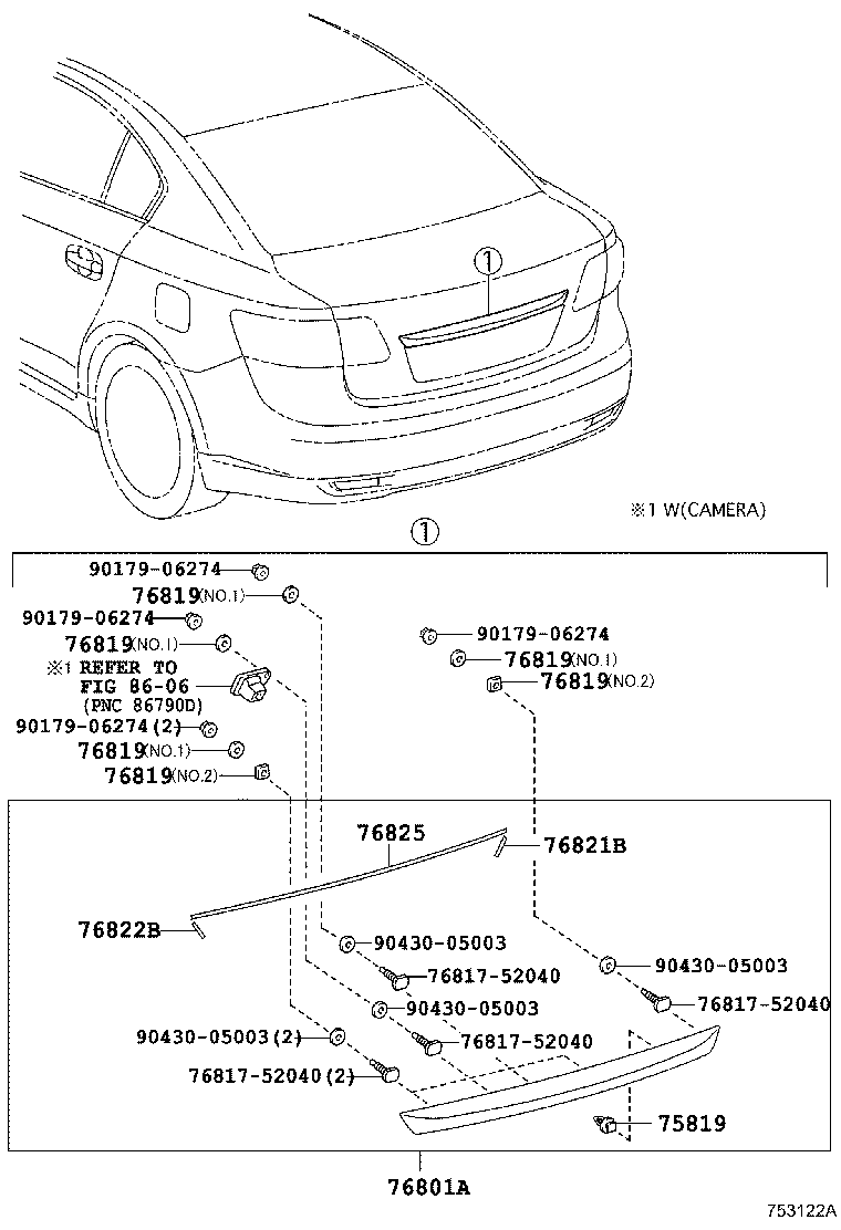 Rear Moulding