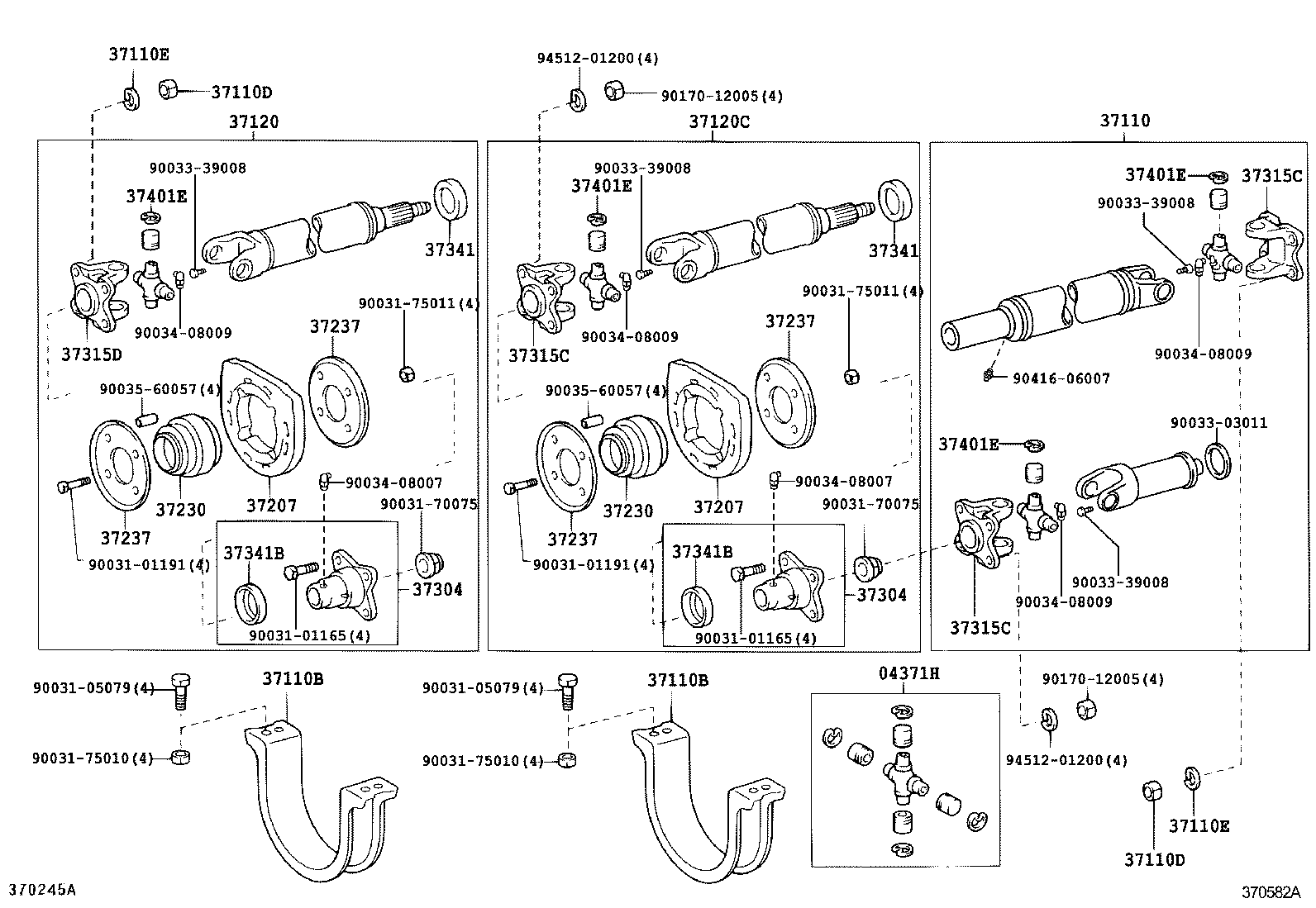 Propeller Shaft & Universal Joint
