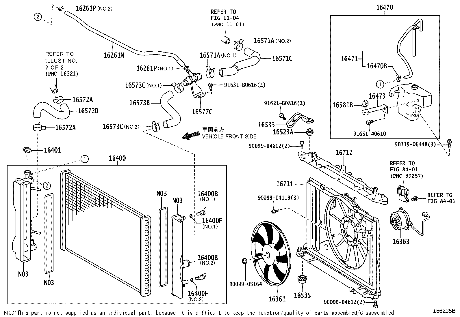 Radiator Water Outlet