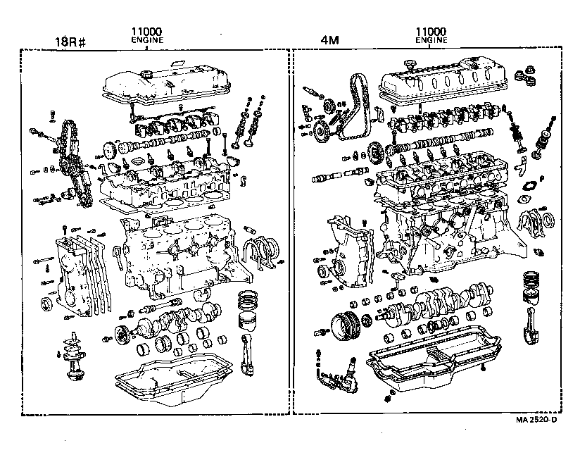 Partial Engine Assembly