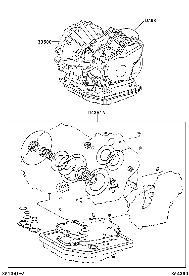 Transaxle Or Transmission Assy & Gasket Kit