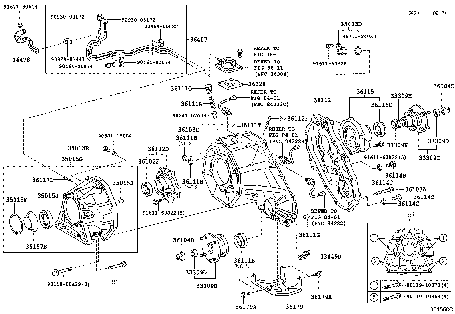 Transfer Case & Extension Housing