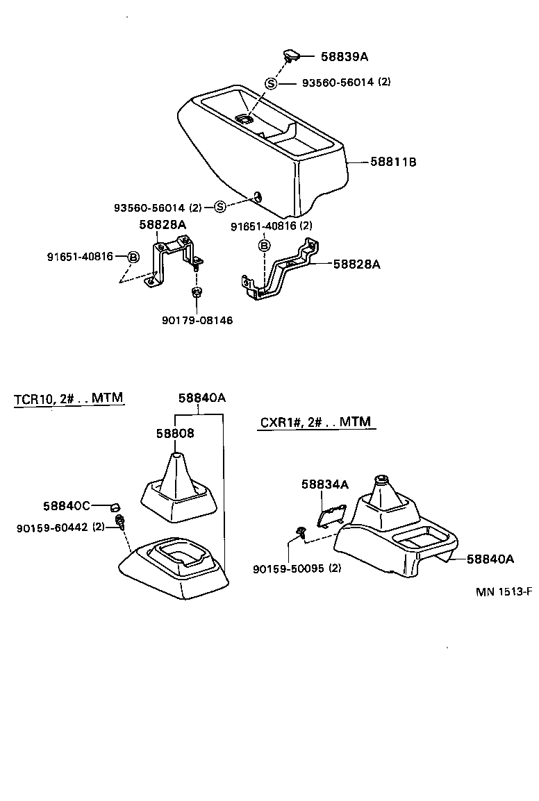 Console Box & Bracket