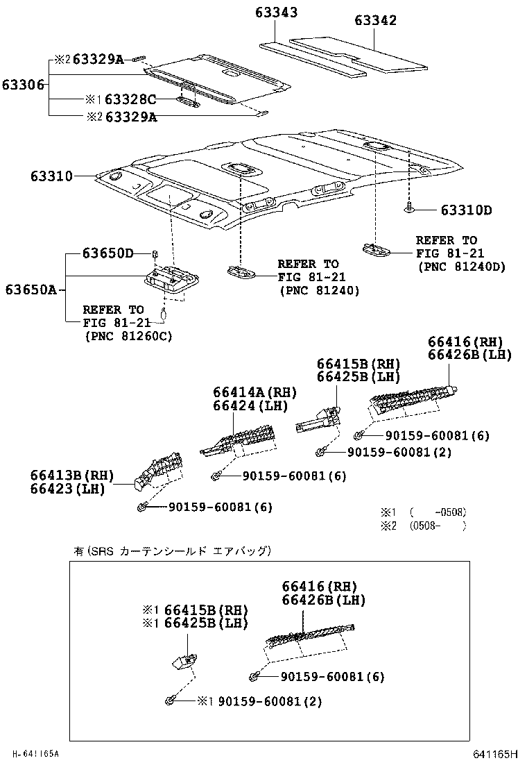 Headlining & Silencer Pad