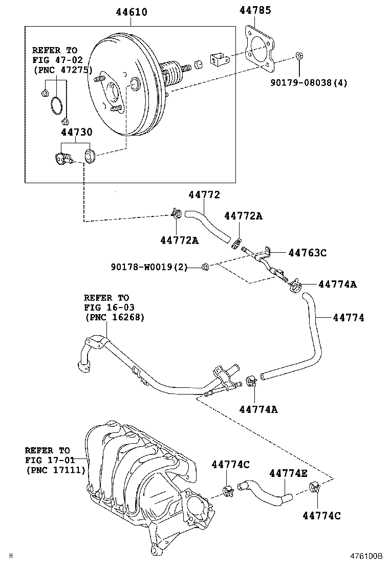 Brake Booster & Vacuum Tube